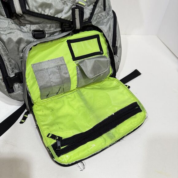 00 S Old Gap Rucksack Backpack Y2K Silver - Picture 5 of 16